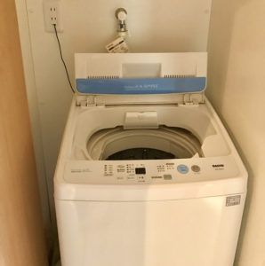 れいほくスケルトンハウス洗濯機